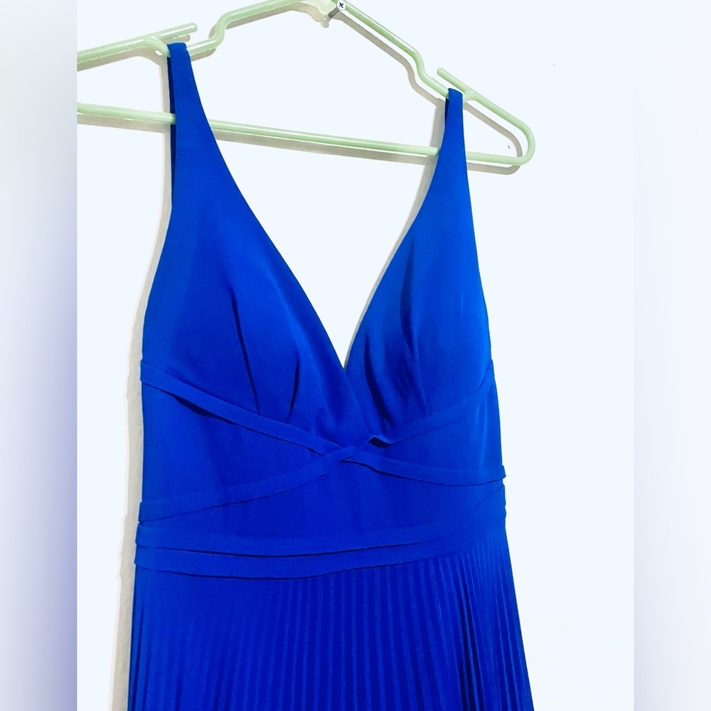 Laundry By Shelli Segal Royal Blue Maxi Dress - Picture 3 of 8